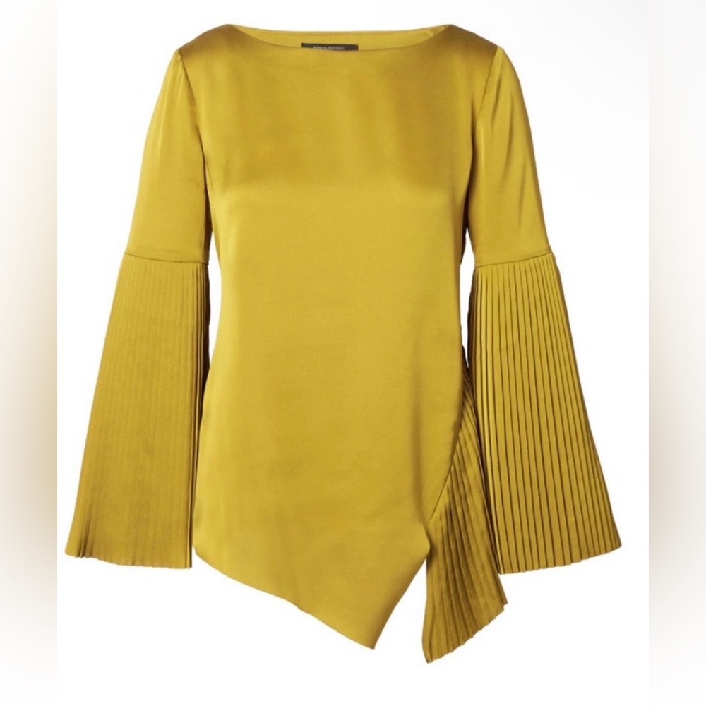Banana Republic Mustard Yellow Top